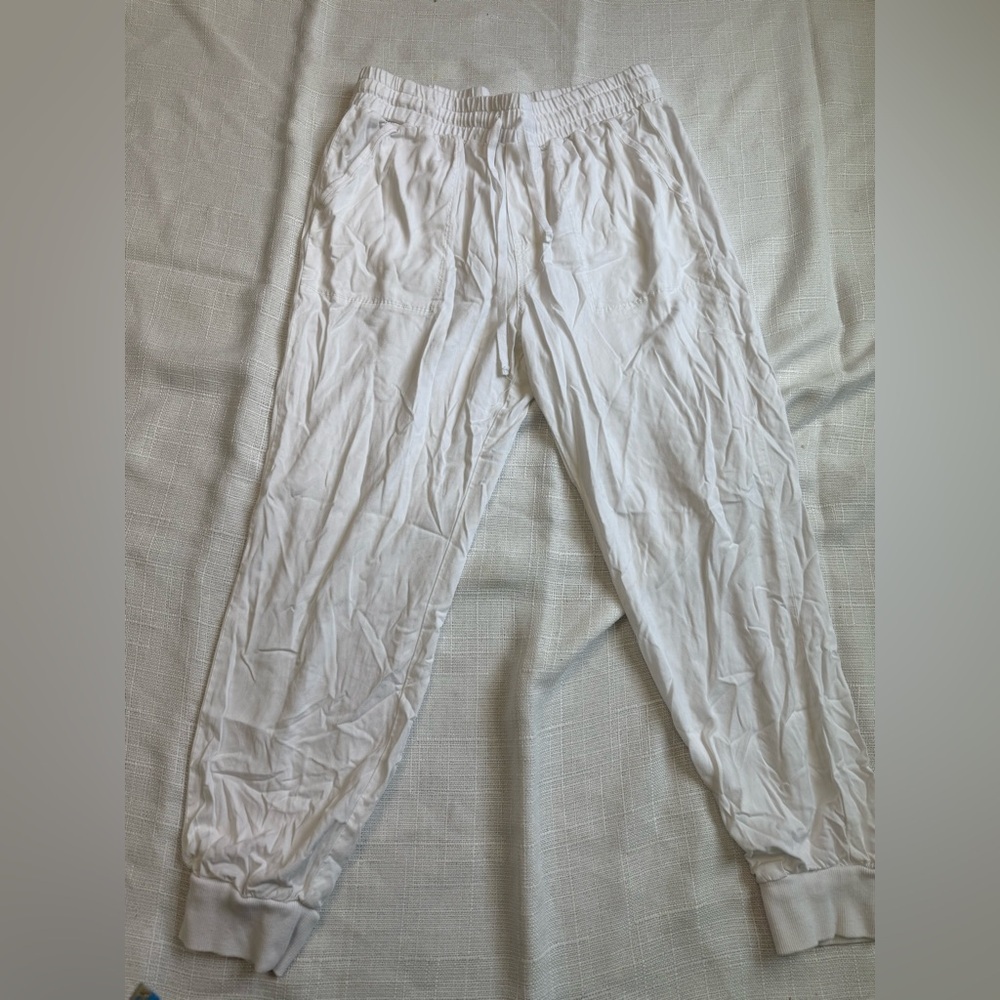 Splendid White Track Pants